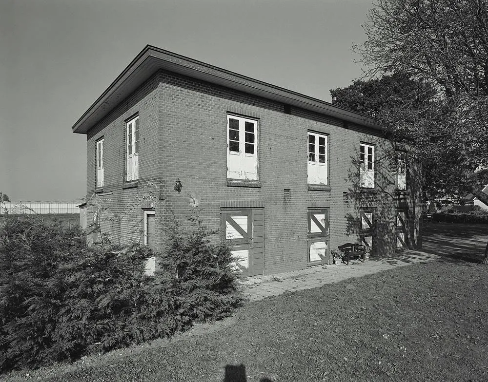 Nieuwe Wetering: Achtergevel bollenschuur - Nieuwe Wetering - 20366171 - RCE